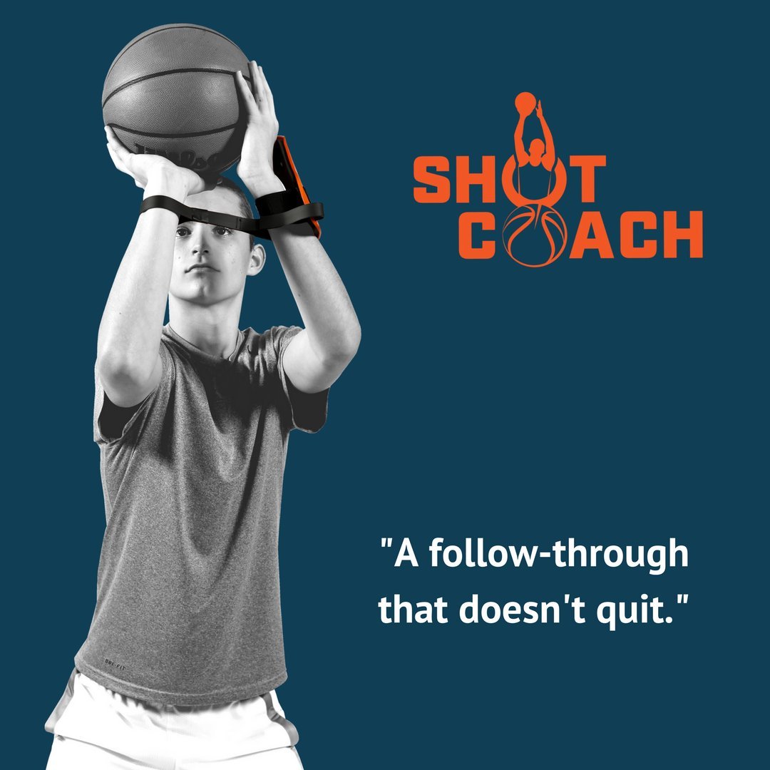 Shot Coach Basketball Shooting And Training Equipment Aid, Perfect Shot Form Every Time, Great For All Ages