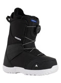 Burton Kids' Smalls BOA Snowboard Boots, Black, 5K