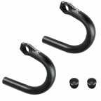 Venzo Road Bicycle Bike Adapter Handlebar Flat Bar To Drop Bar Ends - Mountain Bike To Road Bike Type
