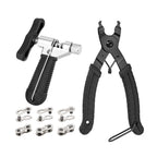 Oumers Bike Link Plier+Chain Breaker Splitter+6 Pairs Bicycle Missing Link, Chain Plier Quick Link Opener Remover Plier For 6/7/