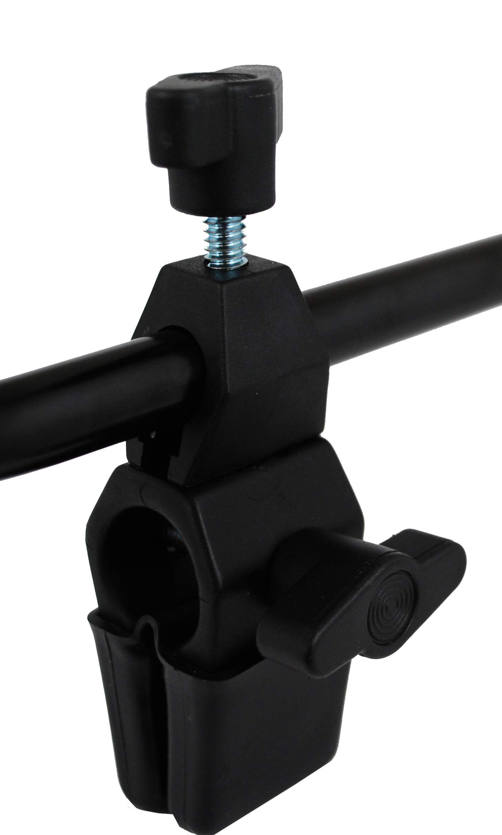 Attwood 13066-7 Universal Adjustable Clamp-On Water Ski Rear View Boat Mirror, Black