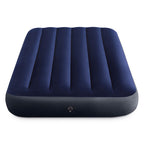 Intex 75 X 39 X 10 Inch Dura-Beam Fiber-Tech Vinyl Standard Downy Air Mattress With Plush Top And 2-In-1 Valve, Twin (Pump Not I