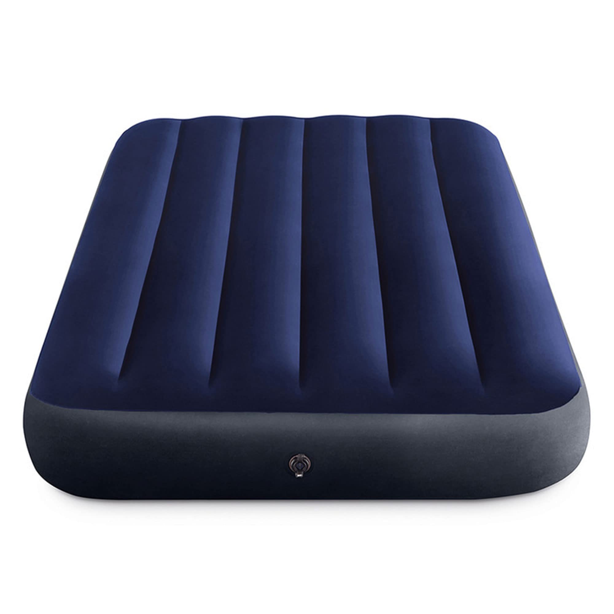 Intex 75 X 39 X 10 Inch Dura-Beam Fiber-Tech Vinyl Standard Downy Air Mattress With Plush Top And 2-In-1 Valve, Twin (Pump Not I