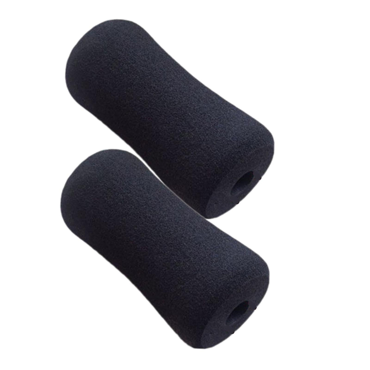 VELURA 2Pcs Foam Foot Pad Rollers Tube Cover for Exercise Machine Abdominal Trainer XL|2 Foam Foot Pad Rollers|Equipment Parts &