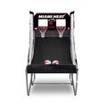 Pop-A-Shot - Home Dual Shot with Miami Heat NBA Graphics l Sensor Scoring l 16 Game Modes l 7 Balls l Foldable Storage l for All