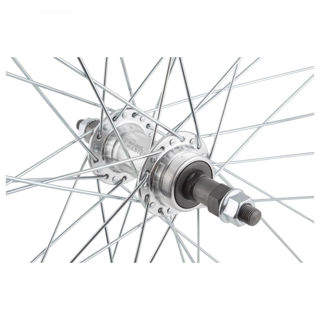 Wheel Master Rear Bicycle Wheel 26 X 1.5 36H, Alloy, 5/6/7 Speed Freewheel, Bolt On, Silver