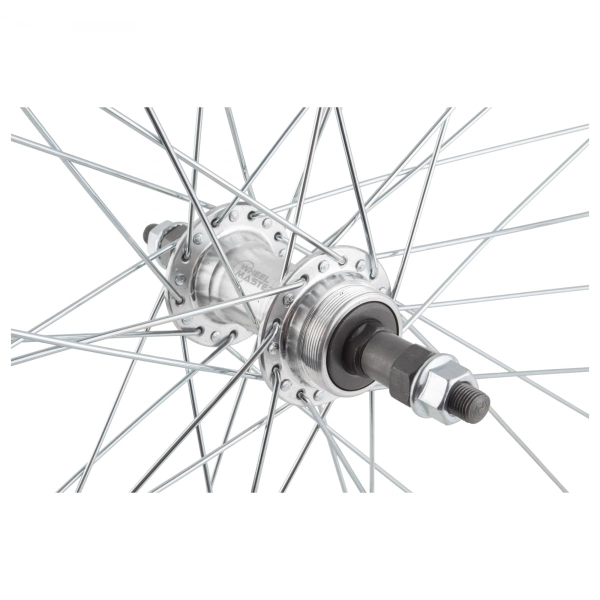 Wheel Master Rear Bicycle Wheel 26 X 1.5 36H, Alloy, 5/6/7 Speed Freewheel, Bolt On, Silver