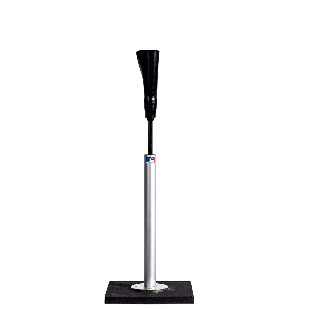 Franklin Sports Portable Batting Tee - Industrial Grade Adjustable Baseball And Softball Hitting Tee - Weighted Base For Stabili