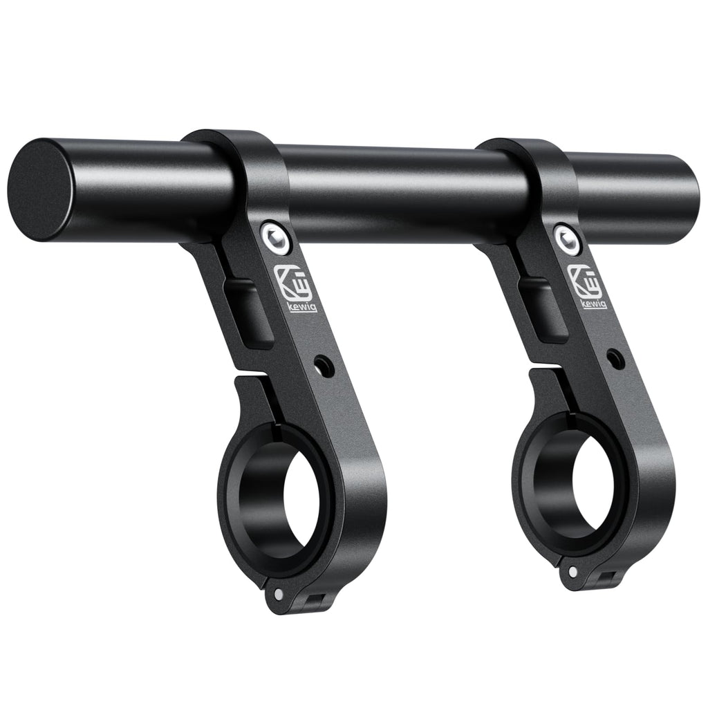 Brcovan Aluminum Alloy Handlebar Extensions For Bicycle & Motorcycle, Bike Handlebar Extender With Double Mounting Clamp Bracket