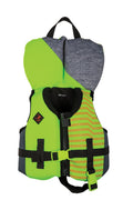 Ronix Vision Boys CGA Life Vest, Lime Heather, Infant/Toddler (Up to 30lbs)