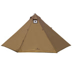 Longeek 4 Person Camping Tent 4 Seasons Backpacking Ultralight Easy Up Hot Tipi