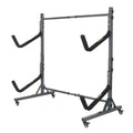 Bonnlo Kayak Stand Freestanding, Storage Rack for Two-Kayak, Canoe, Boat, Paddle Board, SUP, Surfboard for Indoor Outdoor Garage