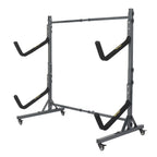 Bonnlo Kayak Stand Freestanding, Storage Rack for Two-Kayak, Canoe, Boat, Paddle Board, SUP, Surfboard for Indoor Outdoor Garage