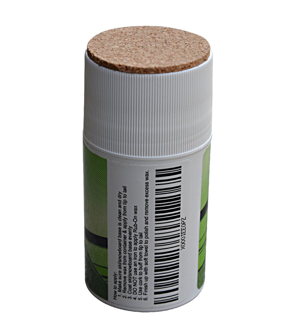 Zumwax Rub On Wax Ski/Snowboard - All Temperature Universal - 70 Gram - Incredibly Fast In All Temperatures!!!