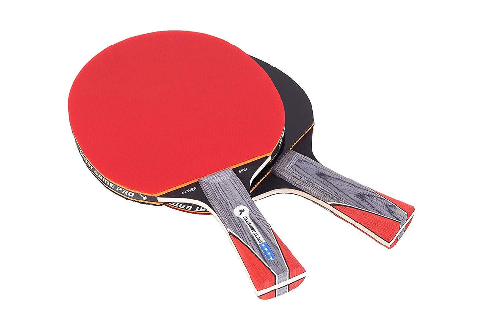 Ping Pong Paddle Set With Killer Spin + Case For Free - Professional Table Tennis Racket For Beginner And Advanced Players - Imp
