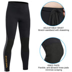 Wetsuit Pants 3Mm Neoprene Pants Men Surfing Pants Keep Warm For Diving Surfing Swimming Snorkeling Scuba Kayaking Pants 2Xl Siz