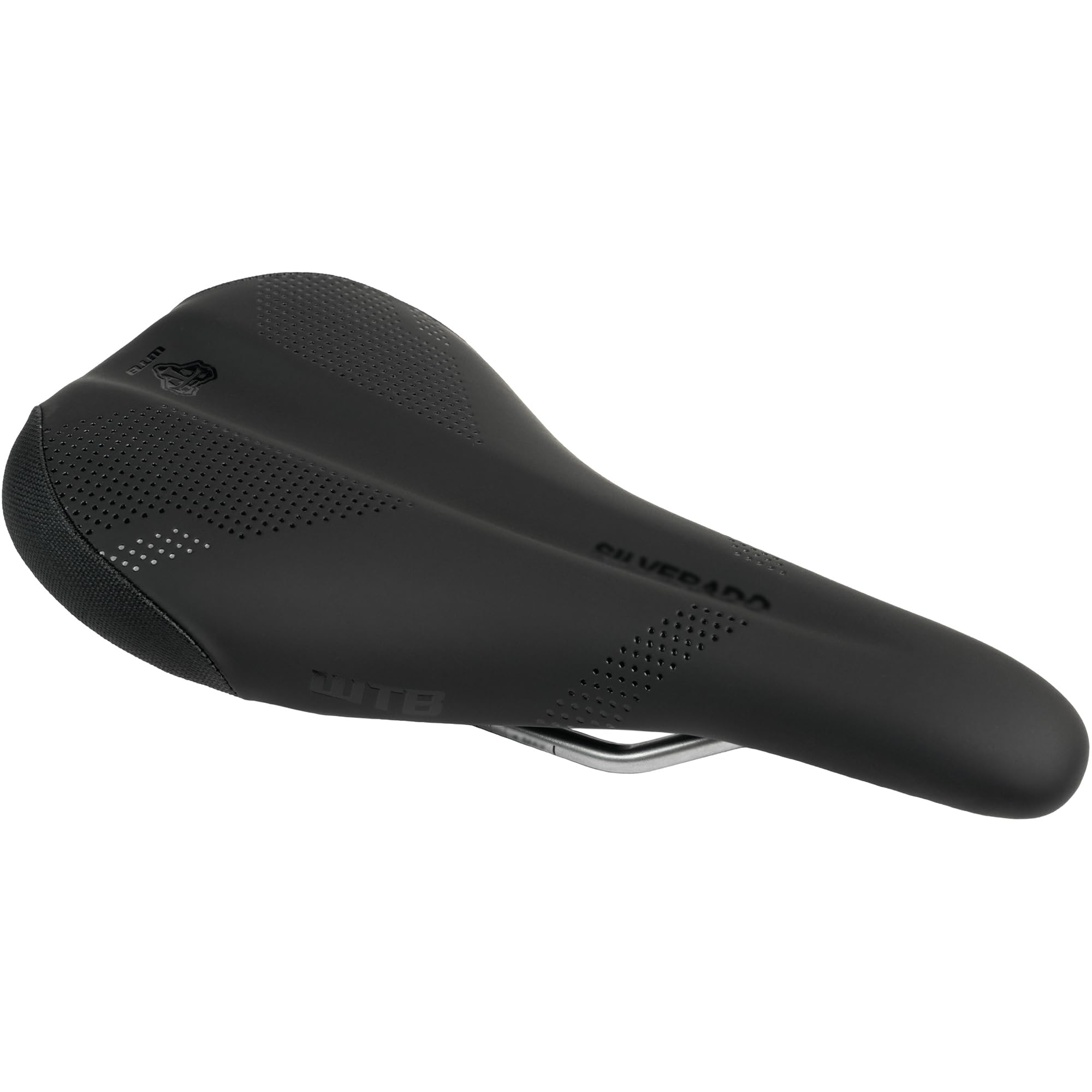 WTB Silverado Bike Seat (Saddle) - Thin Padding - Mountain, Gravel & Road (Cromoly Rail)