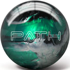 Pyramid Path Bowling Ball (Emerald/Black/Silver, 15 Lb)