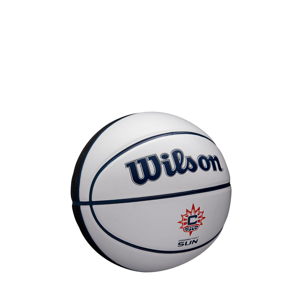 Wilson Wnba Mini Autograph Basketball - Connecticut Sun, Size 3-22''