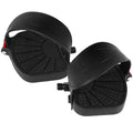 Nezylaf Exercise Bike Pedals with Straps - 9/16  Dual Compatibility for Peloton, Schwinn, Stationary & Spin Bikes - Non-Slip Pla