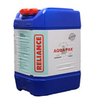Reliance Products Aqua-Pak 5 Gallon Rigid Water Container, Blue, 11.5 Inch X 9.1 Inch X 15.4 Inch