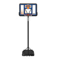 Lifetime NBA New York Knicks Portable Basketball Hoop, Adjustable Height 7.5-10 Ft, 44 Inch Shatterproof Fusion Backboard, Base 