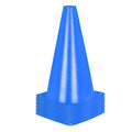 Alyoen 9 Inch Traffic Cones, Plastic Sport Cones, Blue Soccer Training Cones For Outdoor Activity & Festive Events (Sets Of 10/1