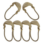 Maxpedition Positive Grip Zipper Pulls (Pack Of 6) (Small) (Tan)