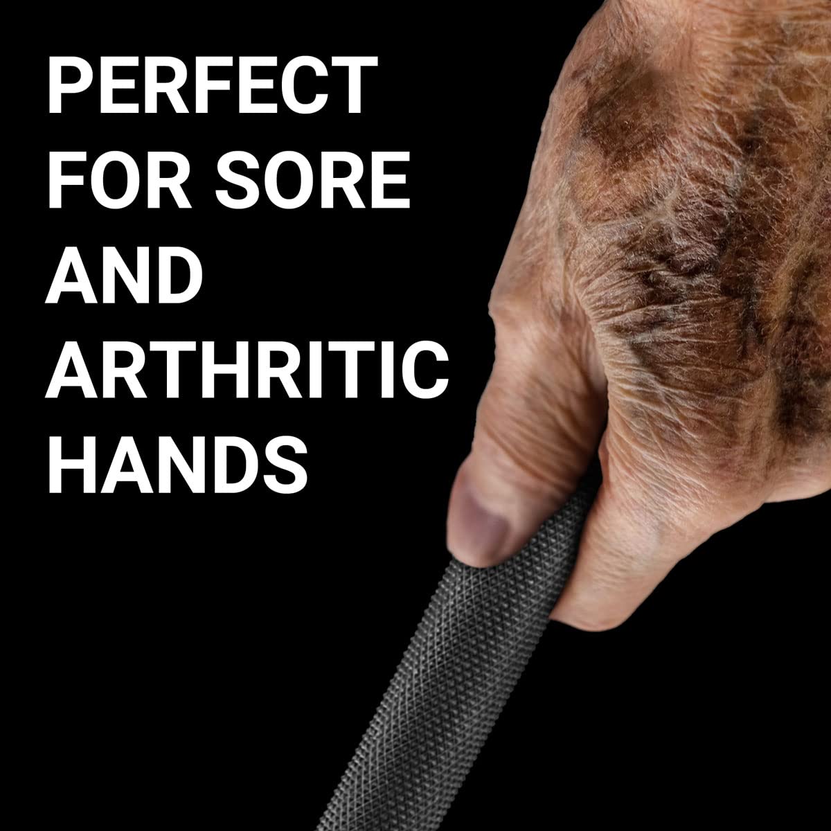 Karma Arthritic Jumbo Plus (+5/32'') Golf Grip, Black
