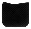 Equinavia Harstad Dressage Saddle Pad | Classic & Durable | Moisture-Wicking Tricot Backing - Black - Horse