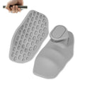 SKYFUN (LABEL) Silicone AntiSlip Rubber Fingerless Workout Grips  Ergonomic Rubber Hand Protector Gloves for Weight Lifting, P