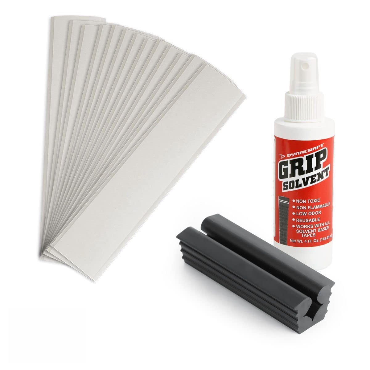 Dynacraft Complete Golf Grip Kit For Regripping Golf Clubs - 13 Grips (Grips Not Included) - Includes 13 Each 2'' X 10'' Grip Ta