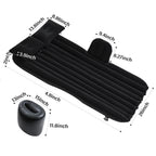 Novelbee Inflatable Car Air Mattress Back Seat Bed With Round Air Foot Piers,Inflatable Camping Air Mattress Blow Up Bed,Portabl