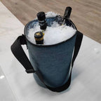 All-In-One Party Cooler Bag With Folding Design And Insulated Compartments -Gettoone Ideal For Tailgating And Outdoor Events! (C