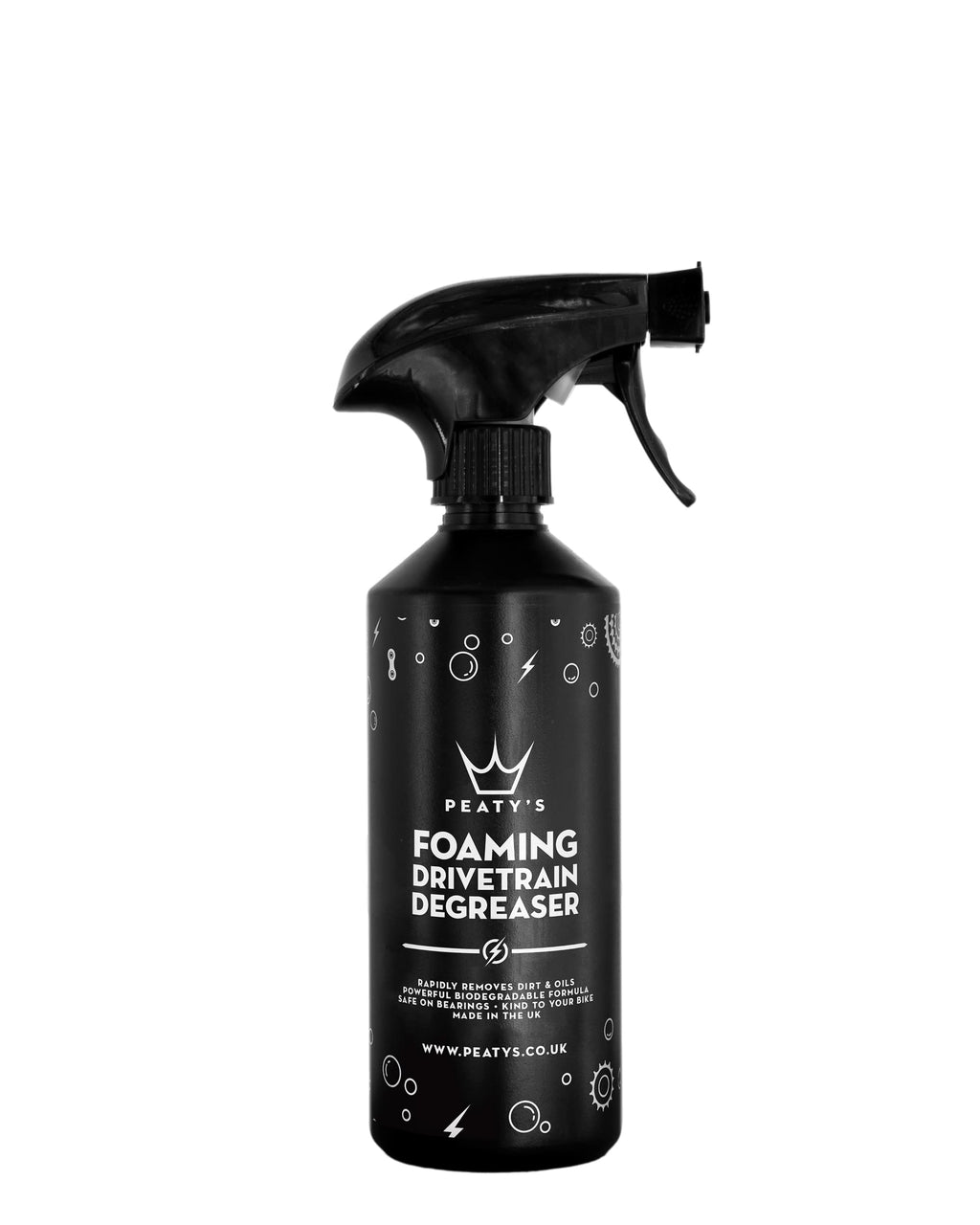 Peaty'S Bicycle Foaming Drivetrain Degreaser, 500Ml