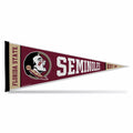 Rico Industries Ncaa Florida State Seminoles Exclusive 12'' X 30'' Felt Wall D  Cor Pennant - Great For Home/Bed Room/Man Cave D