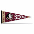 Rico Industries Ncaa Florida State Seminoles Exclusive 12'' X 30'' Felt Wall D  Cor Pennant - Great For Home/Bed Room/Man Cave D