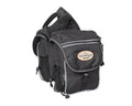 Weaver Leather Trail Gear Pommel Bag, Black, 6 L X 3.5 W X 10 H