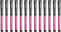 Winn Grips Dri-Tac 13 Piece Ladies/Men'S Undersize (-1/32'') Dark Gray/Pink Golf Grip Bundle