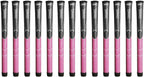 Winn Grips Dri-Tac 13 Piece Ladies/Men'S Undersize (-1/32'') Dark Gray/Pink Golf Grip Bundle