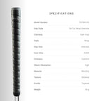 Winn Dri-Tac Wrap Oversize (+1/8-Inch) Golf Grip - Classic Wrap-Style Design With Pronounced Contours For Ultimate Comfort - Win