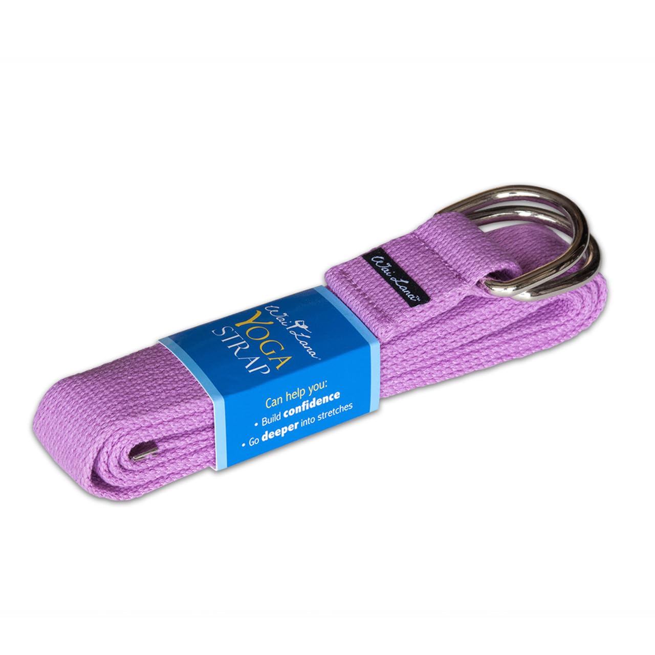 Wai Lana Yoga Straps (Lilac, 6Ft)