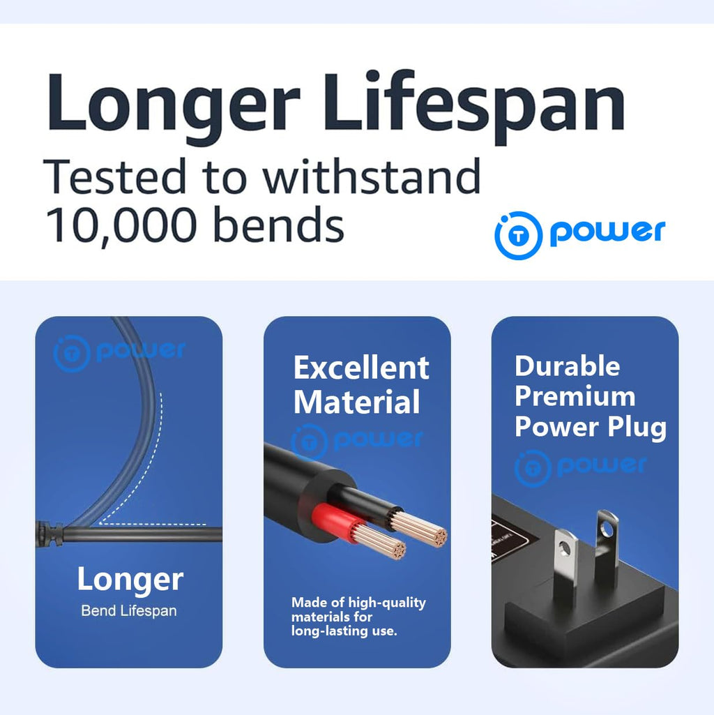 T-Power 9V Charger For Electronic Soft Tip Dartboard Sportcraft Smartness 69464 76567 5.193.817 96229-022 79078 78037 78097 7800