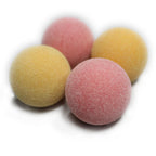 Tornado Official Foosballs Tournament Balls Commercial Quality - Play Like The Pros (4 Balls, Pink And Yellow)