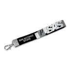 Rico Industries Nba Basketball San Antonio Spurs Wrist Lanyard Key Chain, Cute Wristlet Strap Keychain Holder For Women Men Car