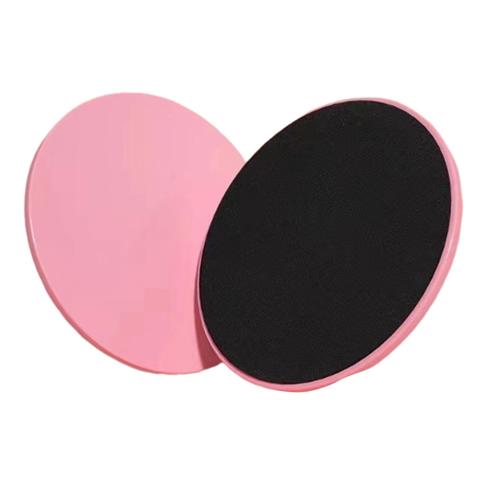 ATORSE 2Pcs Core Sliders for Working Out Exercise Gliding Discs for Improve Balance Pink