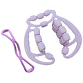 MERISHOPP24 Wheels Muscle Relax Roller Massage Tool Equipment for Fitness Workout Arm Purple|Sporting Goods|Fitness Running & Yo