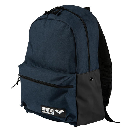 Arena Team 30 Backpack Unisex Travel Daypack for Men and Women, Gym Training Gear Equipment Bag for Swimmers, 30 Liters, Navy Me