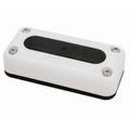 Seaview | Multi-Cable Rectangle Cable Gland | Marine Grade Waterproof Cable Pass Through Cable Seal | Cgm17Sw - White Powder Coa