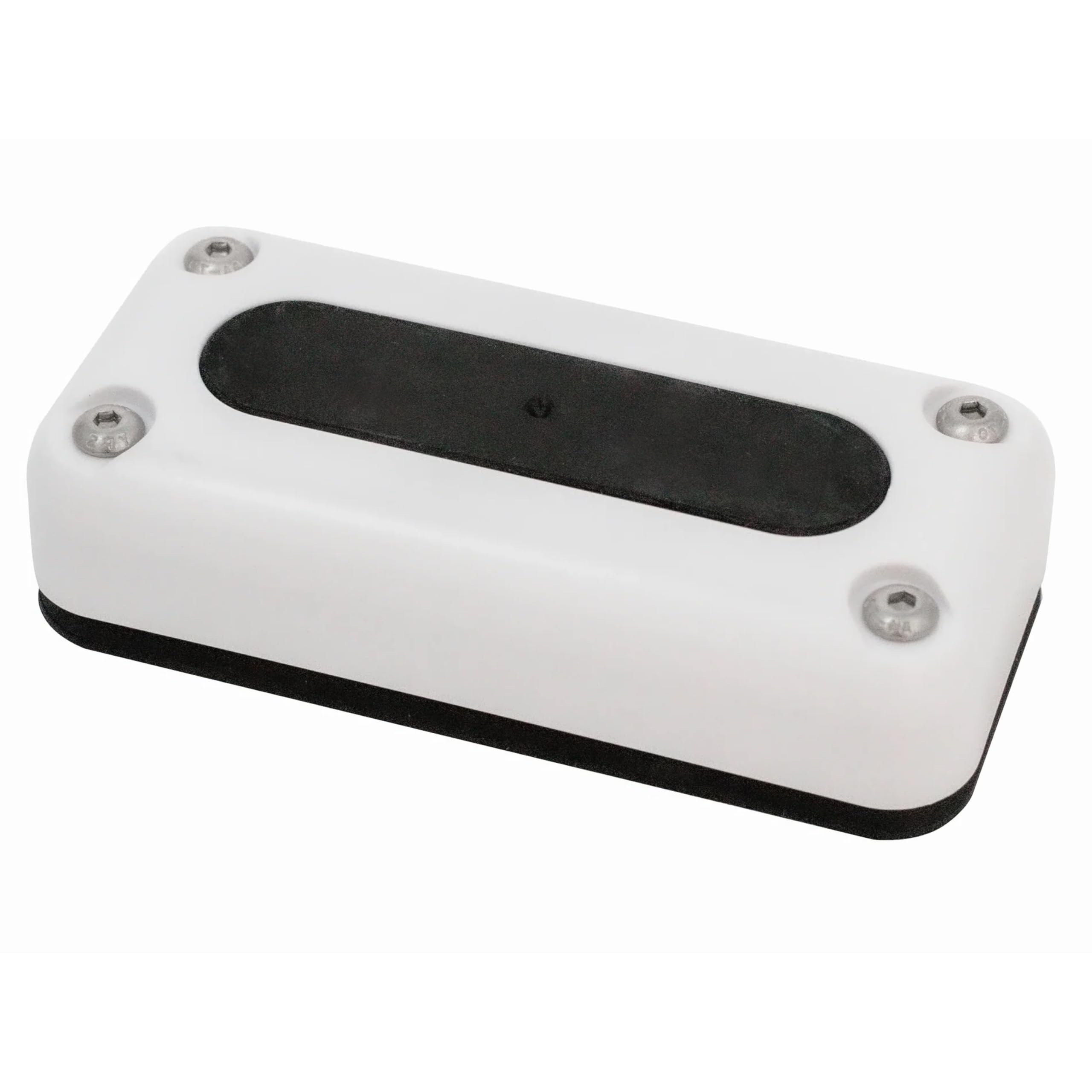 Seaview | Multi-Cable Rectangle Cable Gland | Marine Grade Waterproof Cable Pass Through Cable Seal | Cgm17Sw - White Powder Coa